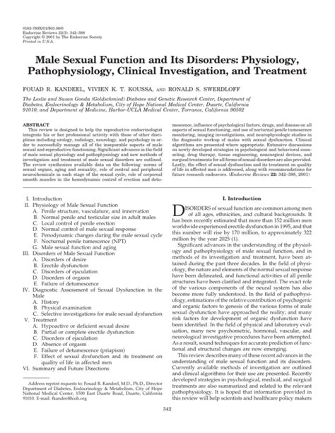 detumescence|Male Sexual Function and Its Disorders: Physiology, .